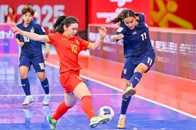 女子五人制足球亚洲杯：中国队不敌泰国队，将与伊朗队争季军图片