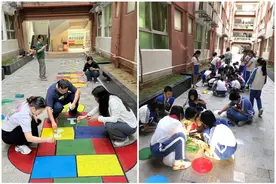 翻身实验学校（西校区）巧用多彩课间，积极探索育人道路图片