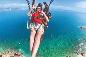 “低空+旅游”受年轻客群欢迎 三亚：有跳伞商家订单已排到3月底图片