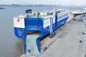 中国汽车“出海”动能强劲 新“利器”为全球汽车航运提供“中国方案”图片