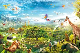 主打“森林主题”，广东清远长隆首期即将试营业图片