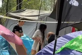 上个厕所回来帐篷、秋裤都没了！知名音乐节大量物品失窃，最新消息→图片