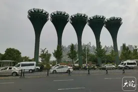 “五一”小长假首日，合肥徽园、包公园改造升级后免费开放图片