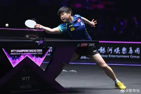 WTT澳门冠军赛女单决赛 孙颖莎战胜王艺迪夺冠图片