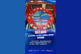 穿江越海解决世界难题！国内自主研制最大直径盾构机“沧渊号”在苏下线图片