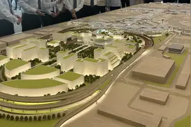 新加坡樟宜机场第五航站楼动工图片