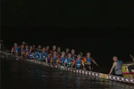 夜晚鼓声响！阳西民间龙舟队掀起备战热潮图片