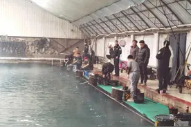 钓场使用鱼儿筹码通过钓鱼方式进行赌博 15人垂钓现场被抓图片