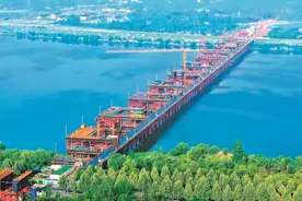 合武高铁加紧施工图片