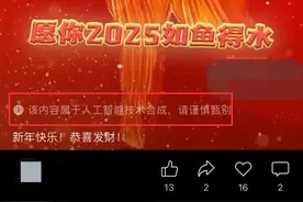 微信平台：用户发布内容为AI生成合成的，发布时需主动声明图片