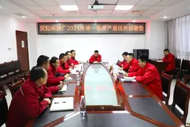 延长油田公司吴起采油厂召开2024年第一季度产量任务部署会图片