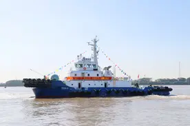 最大马力达6000匹！广州港吨位最大港作拖轮今日交付图片