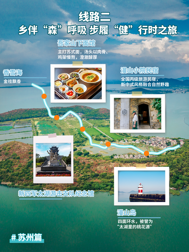 水韵江苏不扎堆儿 | 这10条太湖之滨乡村线路，解锁苏锡常的秋日浪漫