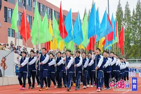 “在阳光下奔跑” 成都青白江第52届中小学生田径运动会超精彩！图片