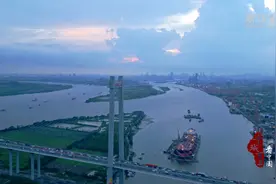 千城百县看中国｜广东广州：黄埔大桥图片