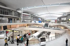 三分钟穿越双航站楼！记者体验重庆江北机场T3B航站楼全流程演练图片