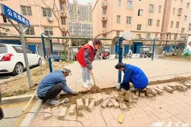 济宁高新区洸河街道三郭社区丰泰园南区完成小区路灯升级改造工程图片