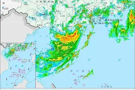 今年第2号台风“马力斯”在阳江阳西县沿海登陆，本周末全省有暴雨图片