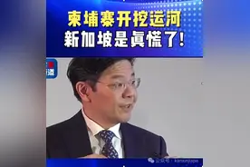 疯传“新加坡真的慌了，想抱中国大腿”，发生什么了？图片