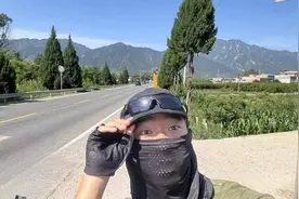 攒2000元上路，武汉大学生骑行1625公里回兰州图片