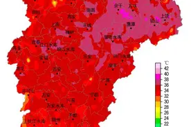 局地最高气温超过40℃！江西发布高温橙色预警图片