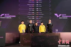 WTT重庆冠军赛2025抽签结果出炉 孙颖莎、林诗栋现场抽签图片