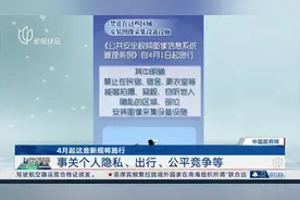 4月起这些新规将施行 事关个人隐私、出行、公平竞争等视频封面