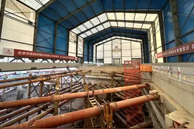 北京地铁1号线支线建设用上防尘减噪新“神器”图片