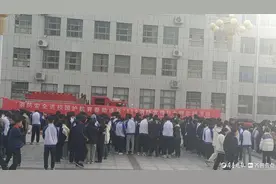 把安全、消防课堂“搬”进校园，聊城119消防宣传日活动举行图片