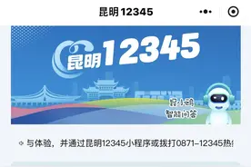 “昆明12345”小程序上线 四大板块功能随时随地守护你的春城生活图片