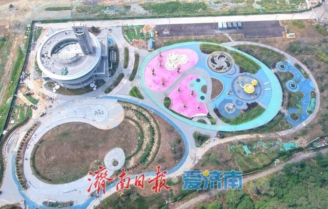 彩色步道串联活力与自然，济南丁太鲁绿带公园一期建设亮点纷呈