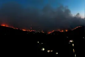 已致26人遇难！韩国史上最严重山火仍在蔓延图片