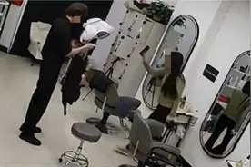 女子不满理发店服务亮证件扬言带人来。最新处理：税务等部门登门道歉，女子是农业局公职人员，记大过处分图片