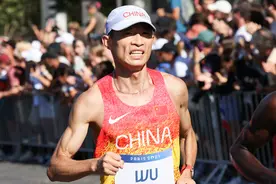 2小时12分34秒，吴向东创造中国马拉松奥运最好成绩图片