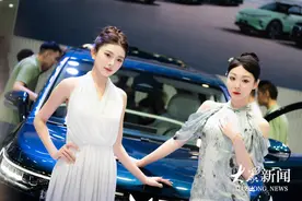 靓丽车模亮相齐鲁车展，你最喜欢哪一位？图片