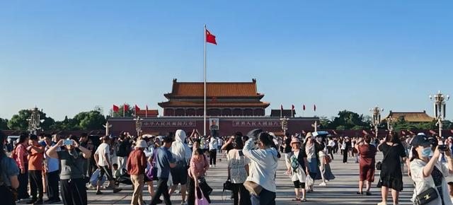 一周内游客破百万！现在天安门广场最火的打卡点在这里