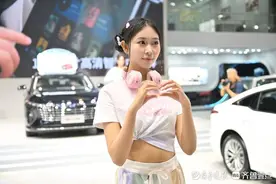 风情万种时尚演绎，靓丽车模点亮齐鲁国际车展图片