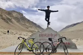 余姚“50后”和“00后”爷孙俩 25天骑行“最高海拔公路”图片