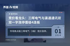 竞价看龙头：三晖电气与瀛通通讯双双一字涨停晋级4连板视频封面