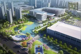 晋江市稳步推进池峰路南延片区园林绿化项目图片