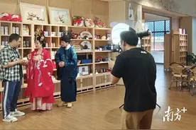 茂名开放大学《穿越古今之茂名奇旅》短剧在中国荔枝博览馆取景图片