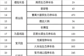 春节期间，城市公共停车位免费开放图片