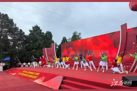舞蹈《唱支山歌给党听》受邀参与“红传行动”启动仪式图片