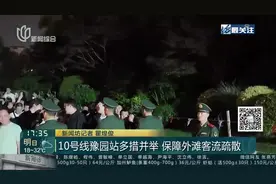 10号线豫园站多措并举 保障外滩客流疏散视频封面
