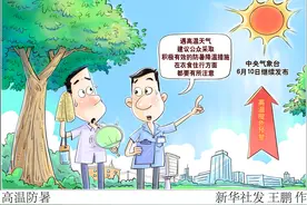 （图表·漫画）高温防暑图片