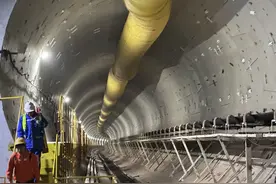 掘进725米，宁芜铁路扩能改造工程加速推进中图片