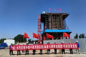 津潍高铁潍坊寿光段最新进展→图片