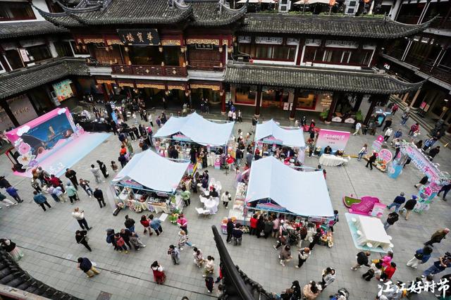 苏州“吴江春日市集”在上海豫园热闹开市，设四大主题展区37个特色摊位