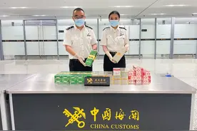 两旅客携带6800支香烟入境被查！究竟能免税携带多少支？图片