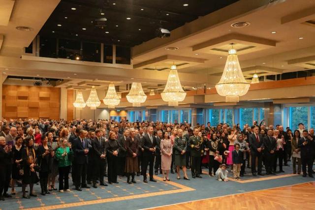 中国驻挪威使馆举办国庆76周年招待会